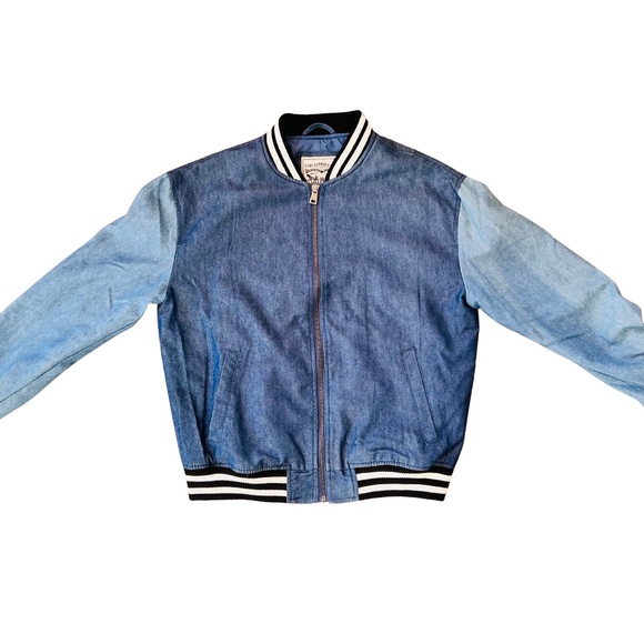 NWT | Levi’s Women’s Color-Block Bomber Jacket | XS-S | $45 (💰75% savings!) - Picture 1 of 4